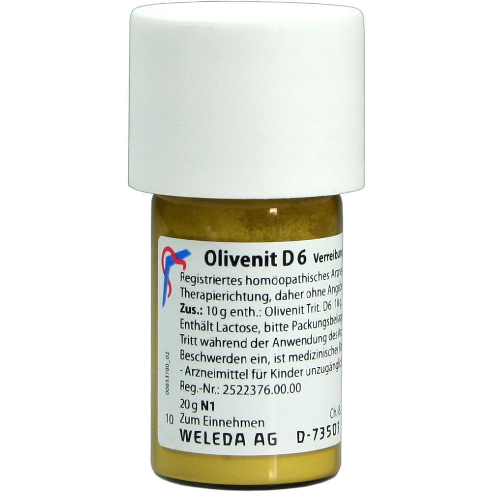 WELEDA OLIVENIT D 6 Trituration 20 g Trituration