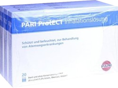 PARI ProtECT Inhalationslösung mit Ectoin Ampullen 60X2.5 ml Ampullen