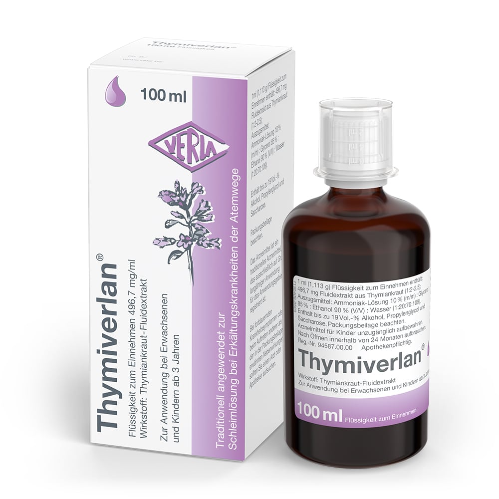 Thymiverlan Flüssigkeit Zum Einnehmen 100 ml Flüssigkeit zum Einnehmen