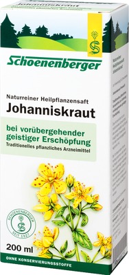 Schoenenberger Johanniskraut Naturreiner Heilpflanzensaft 3X200 ml Saft