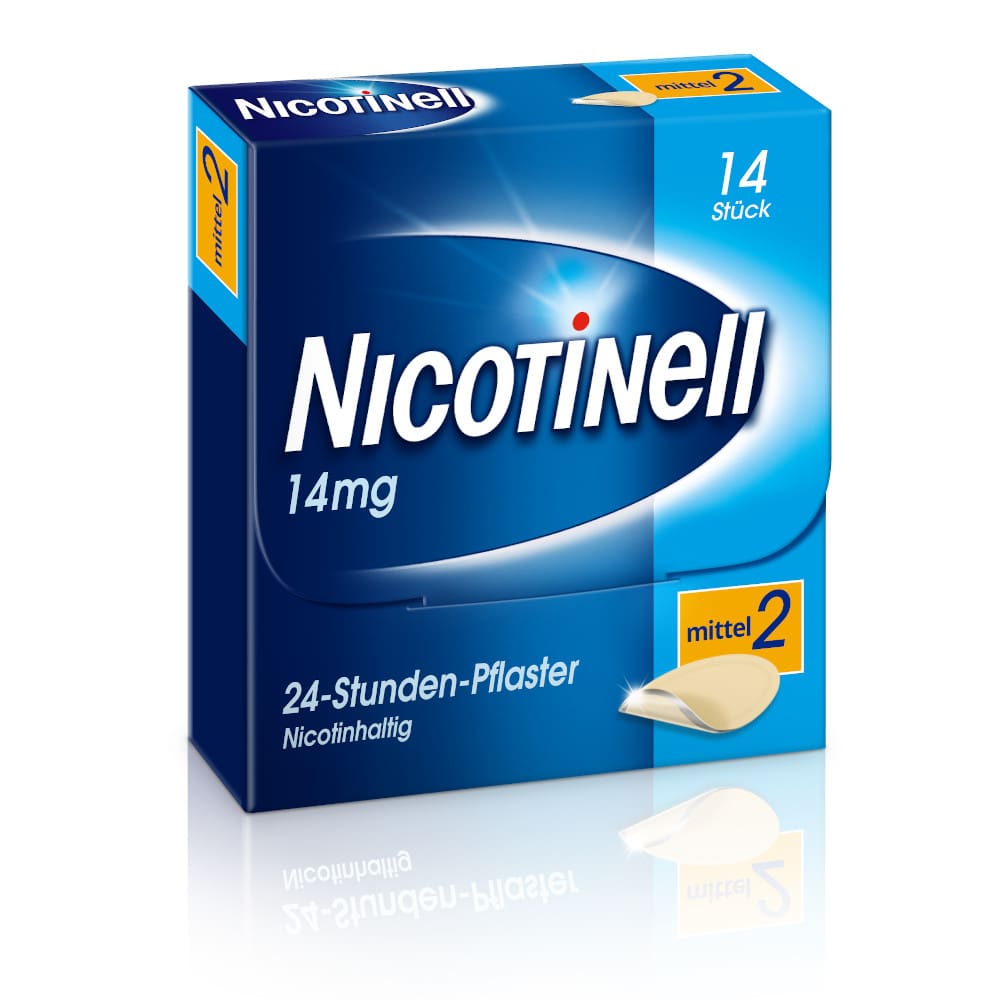 NICOTINELL 14mg/24 Stunden 14 St Pflaster transdermal