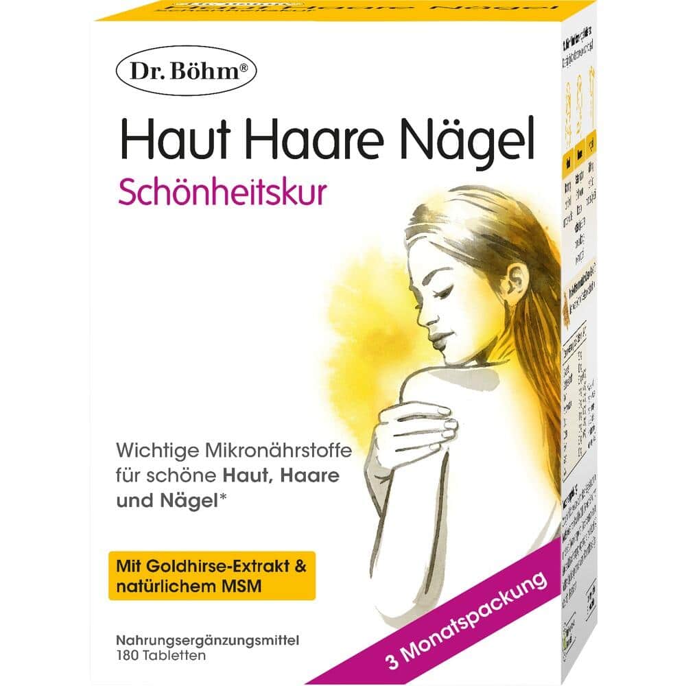 Dr. Böhm Haut Haare Nägel Schönheitskur 180 St Tabletten