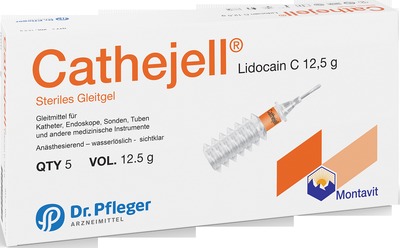 CATHEJELL Lidocain C steriles Gleitgel ZHS 12,5 g 5 St Gel