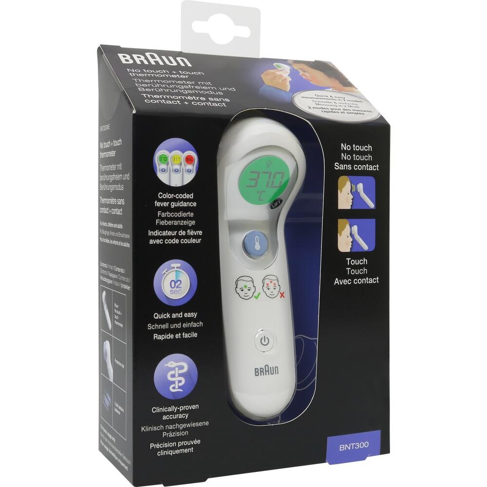 BRAUN No touch+touch Stirnthermometer 1 St