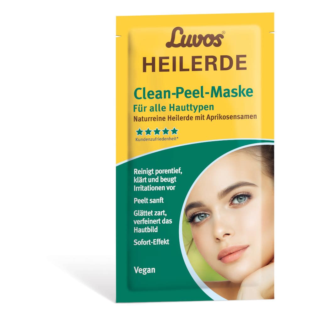 Luvos HEILERDE Clean-Peel-Maske 2X7.5 ml Gesichtsmaske