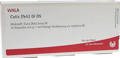 CUTIS feti GL D 5 Ampullen 10X1 ml Ampullen