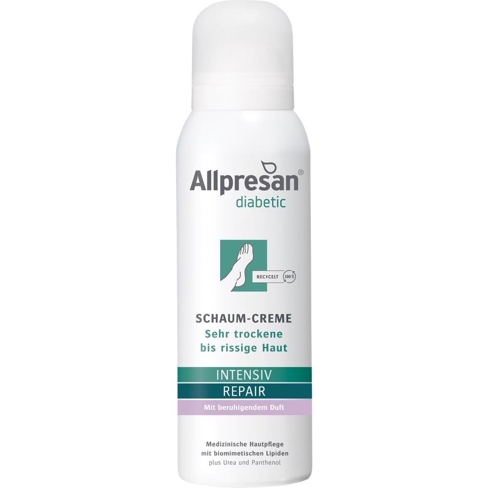Allpresan diabetic INTENSIV REPAIR mit beruhigendem Duft 125 ml Schaum