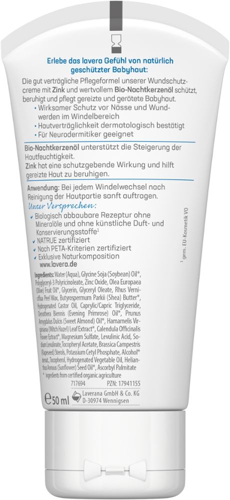 lavera Baby & Kinder SENSITIV WUNDSCHUTZCREME 50 ml Creme