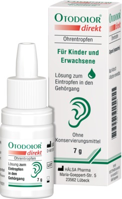 OTODOLOR direkt Ohrentropfen 7 g Ohrentropfen
