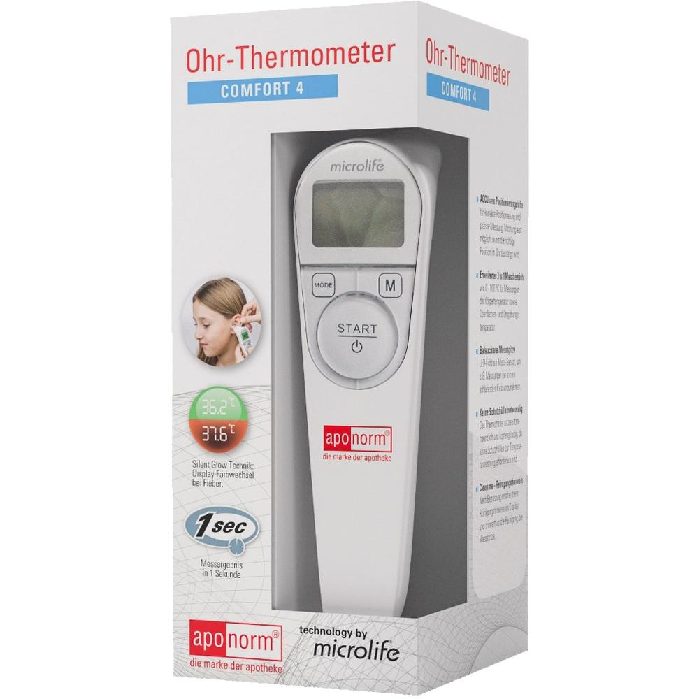 aponorm Fieberthermometer Ohr Comfort 4 1 St