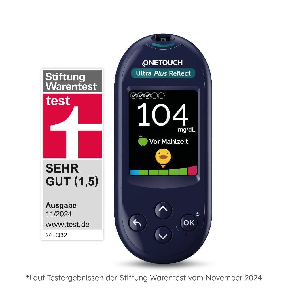 ONETOUCH Ultra Plus Reflect Plus Diabetes Start-Set mg/dL 1 Sparset