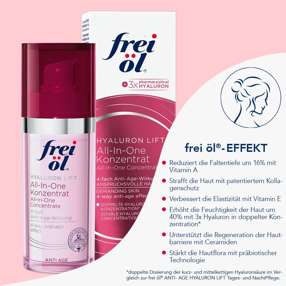 frei öl Anti-Age Hyaluron Lift All-In-One Konzentrat 30 ml Konzentrat