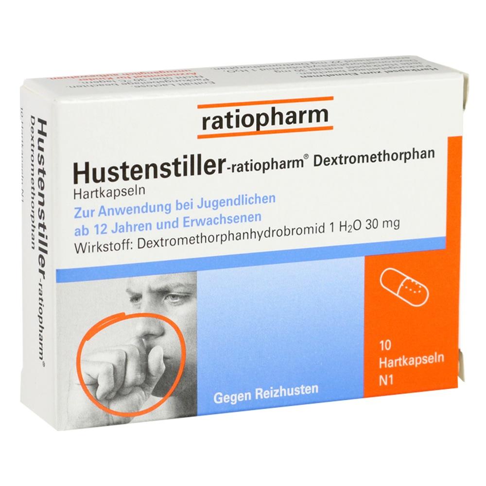 Hustenstiller-ratiopharm Dextromethorphan 10 St Kapseln