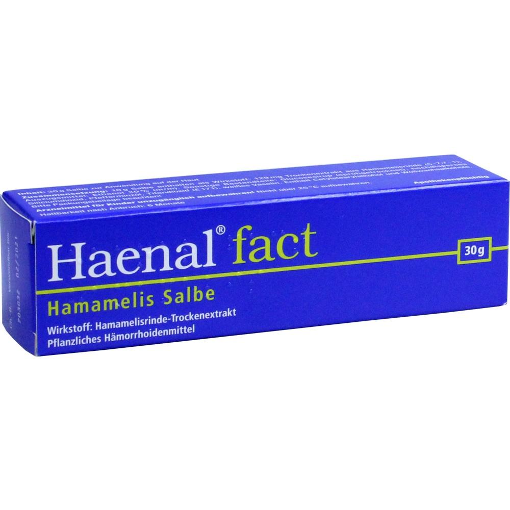 Haenal fact Hamamelis 30 g Salbe