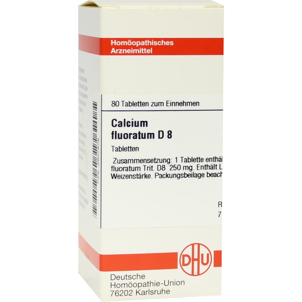 CALCIUM FLUORATUM D 8 Tabletten 80 St Tabletten