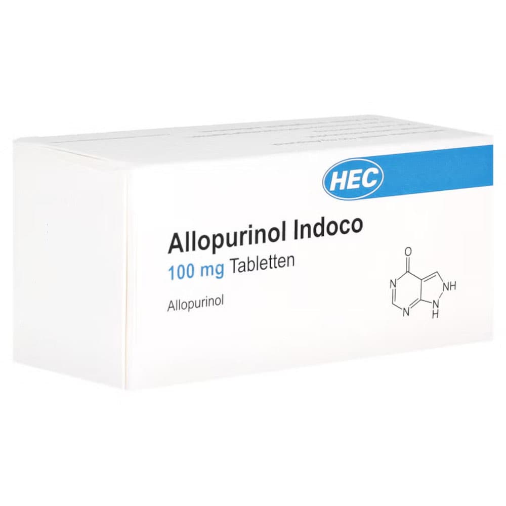 Allopurinol Indoco 100 mg 50 St Tabletten