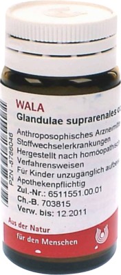 WALA Glandulae suprarenales comp. 20 g Globuli