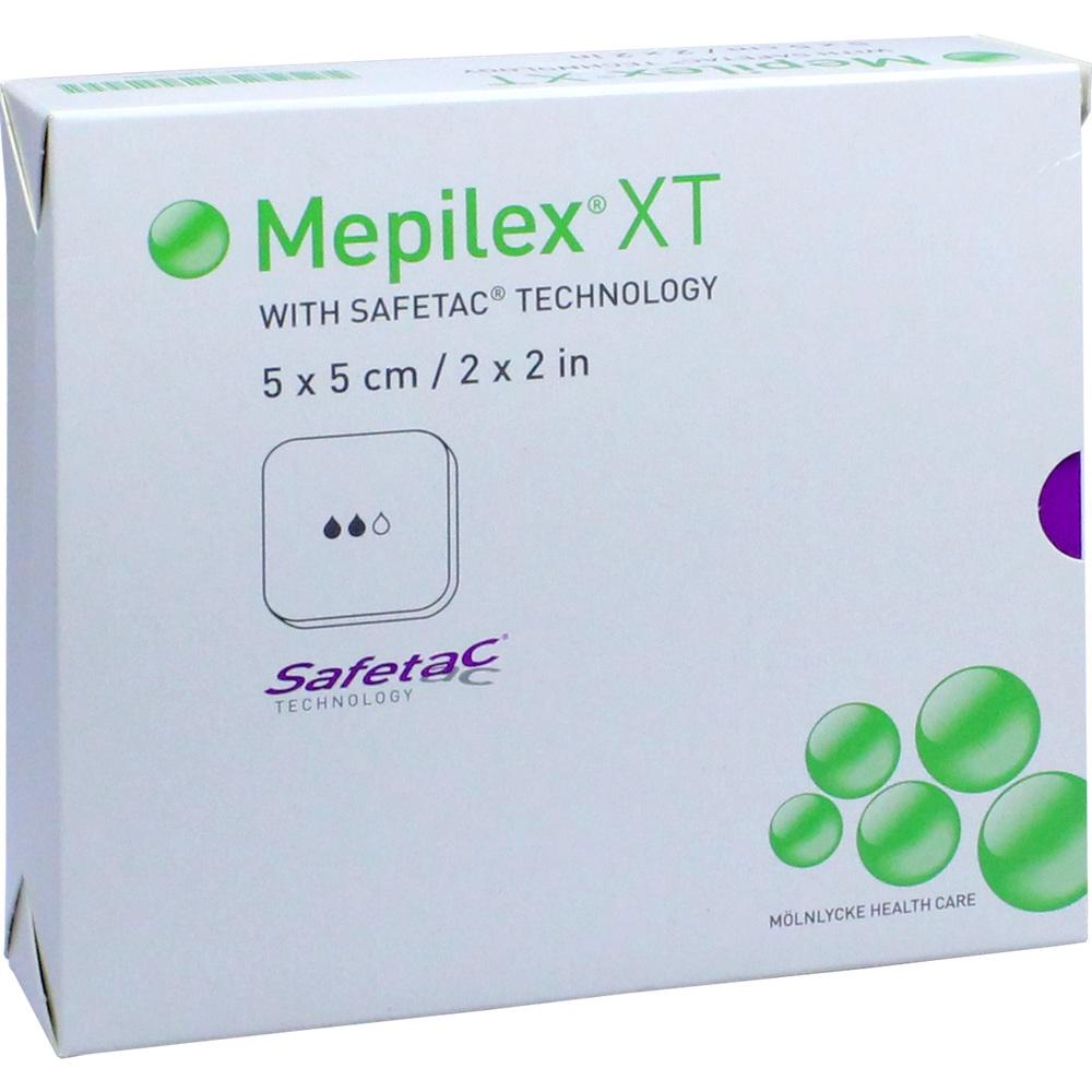 MEPILEX XT 5x5 cm Schaumverband 5 St Verband