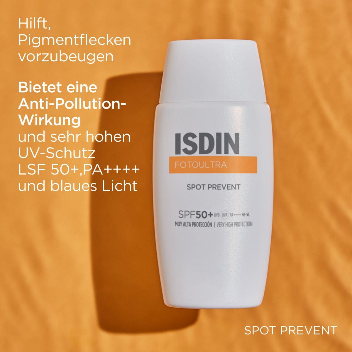 ISDIN FOTOULTRA Spot Prevent Pigment Sonnencreme 50+ 50 ml Emulsion