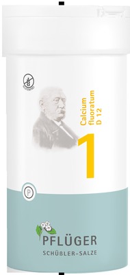 Schüßler-Salz Nr. 1 Calcium fluoratum D12 400 St Tabletten