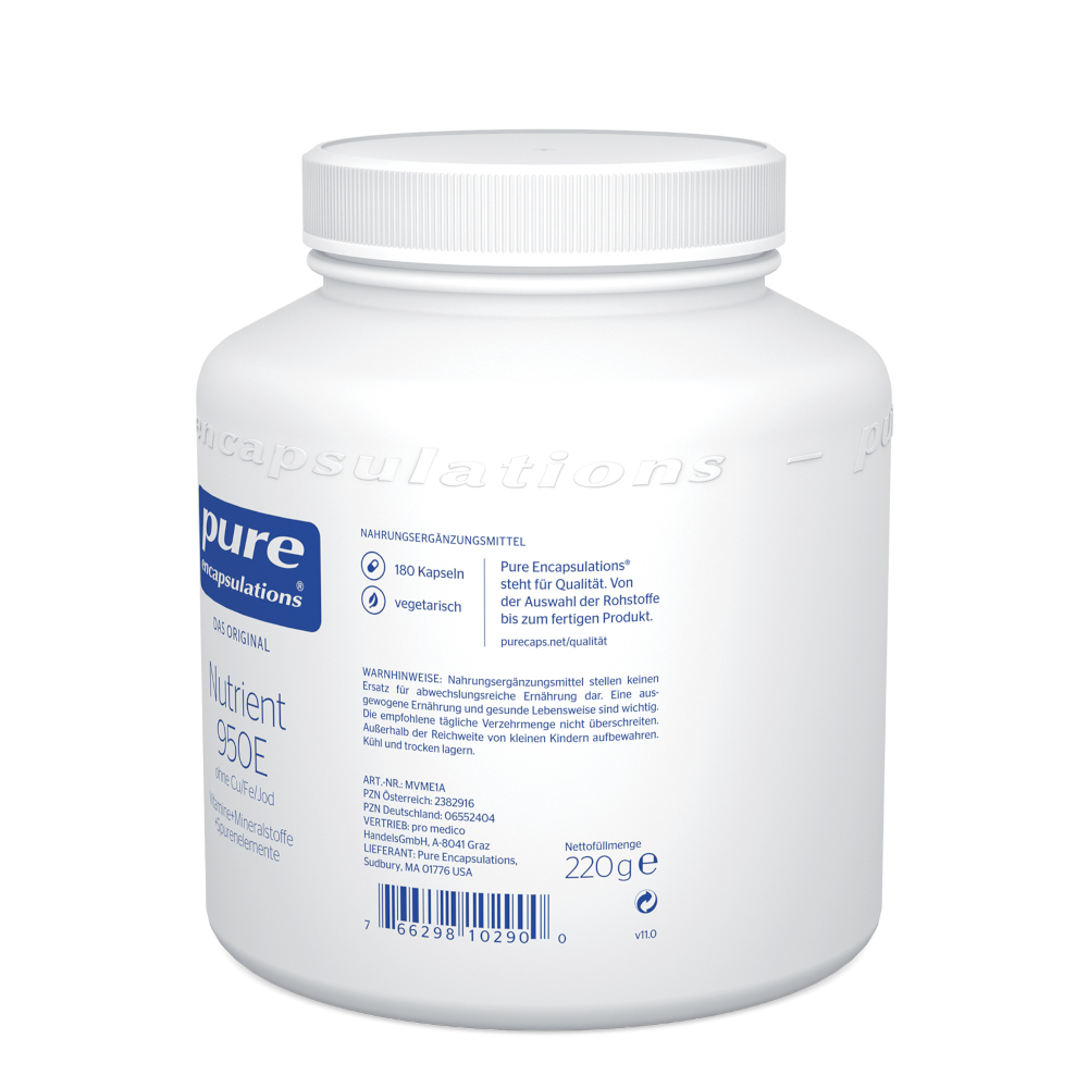 pure encapsulations Nutrient 950E 180 St Kapseln