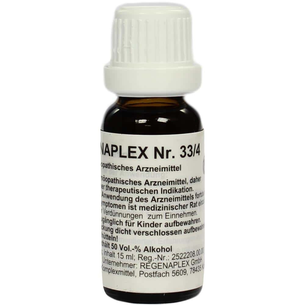 REGENAPLEX Nr.33/4 Tropfen 15 ml Tropfen zum Einnehmen