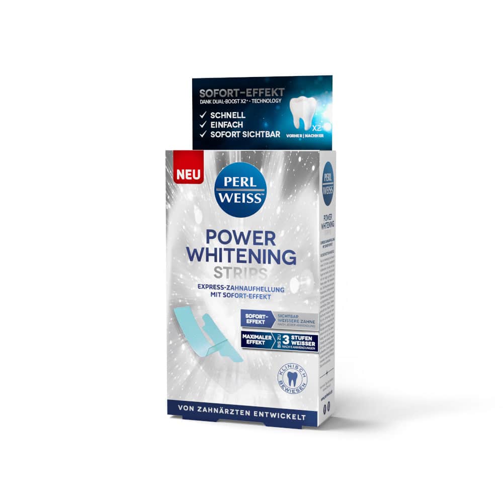 PERL WEISS Power Whitening Strips 5X2 St Streifen