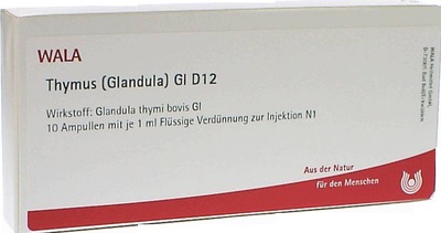 Thymus Glandula GL D12 10X1 ml Ampullen