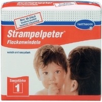 STRAMPELPETER Flockenwindeln Saugstärke 1 56 St