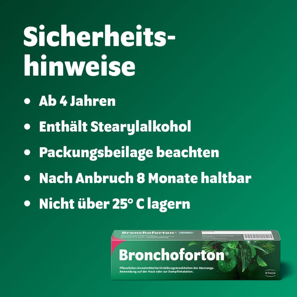 Bronchoforton Erkältungssalbe 40 g Salbe