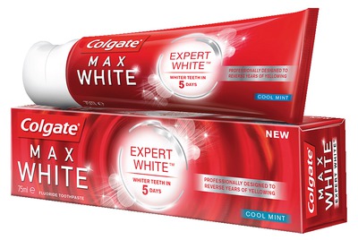 Colgate MAX WHITE EXPERT ORIGINAL Zahnpasta 75 ml Zahnpasta