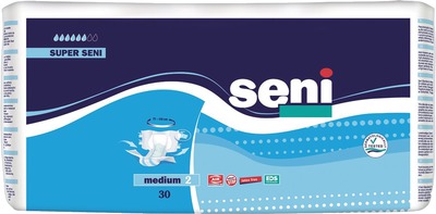 SUPER SENI Gr.2 M Inkontinenzhose f.Erw. 30 St