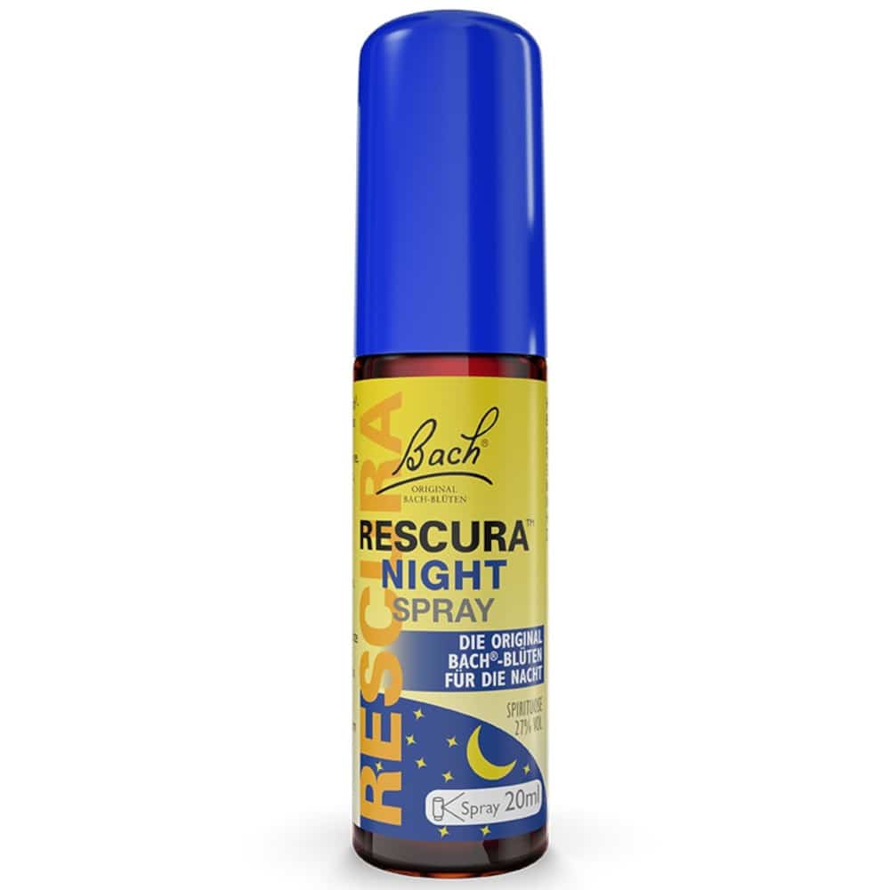 Bachblüten RESCURA NIGHT Spray mit Alkohol 20 ml Spray