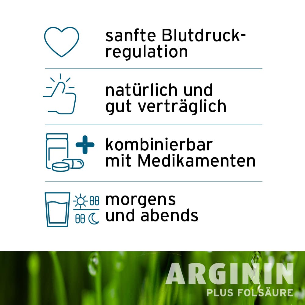 ARGININ PLUS Folsäure  120 St Kapseln