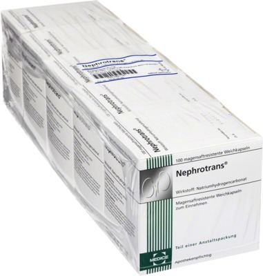 Nephrotrans 500mg 5X100 St Kapseln magensaftresistent