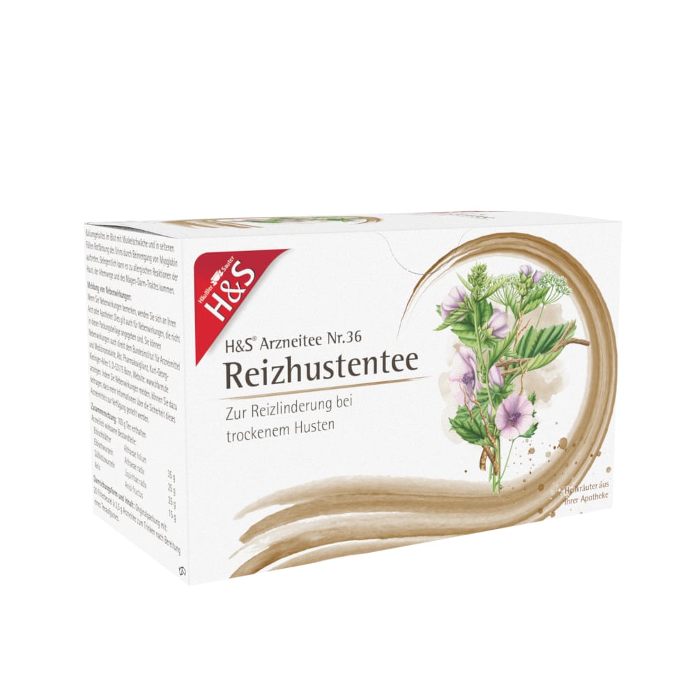 H&S Arzneitee Reizhustentee 20X2.5 g Filterbeutel