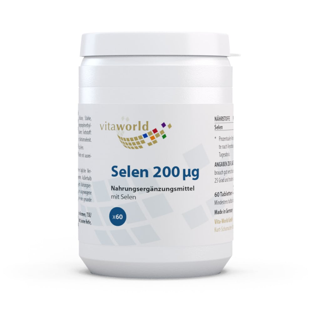 Selen 200 µg Tabletten 60 St Tabletten