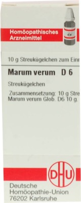 MARUM VERUM D 6 Globuli 10 g Globuli
