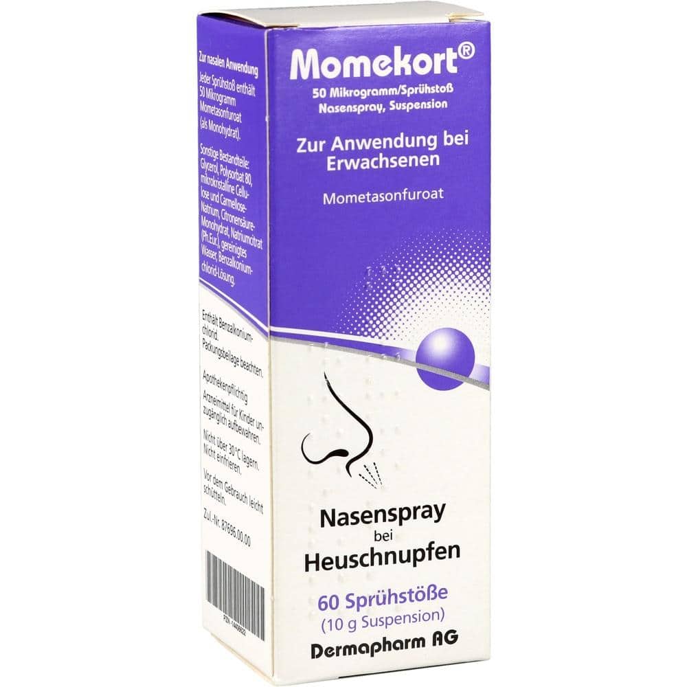 Momekort 50 Mikrogramm Nasenspray 10 g Nasenspray
