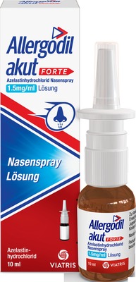 Allergodil akut FORTE 10 ml Nasenspray