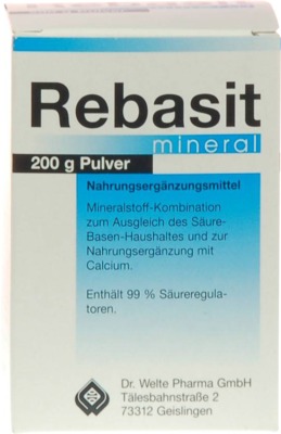 REBASIT Mineral Pulver 200 g Pulver
