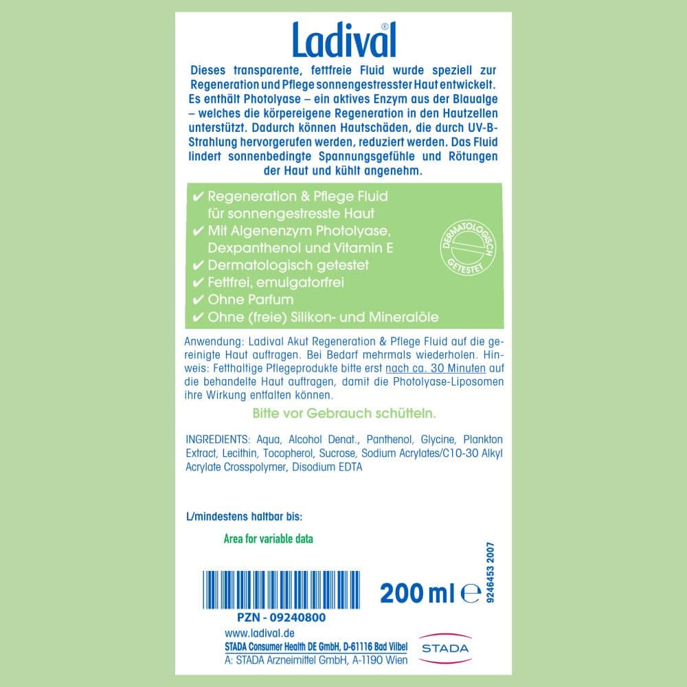 Ladival après Pflege AKUT 200 ml Gel
