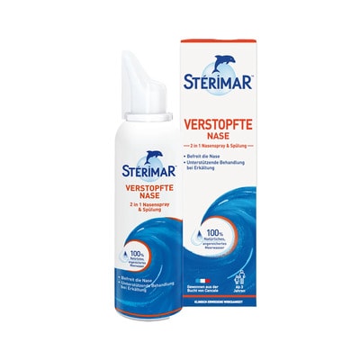 Stérimar Verstopfte Nase 2in1 Nasenspray & Spülung 100 ml Nasenspray
