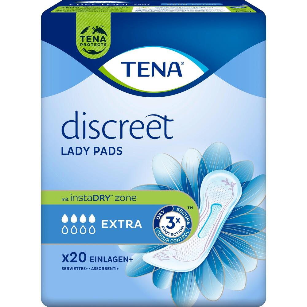 TENA Lady Discreet Extra Inkontinenz Einlagen 12X20 St