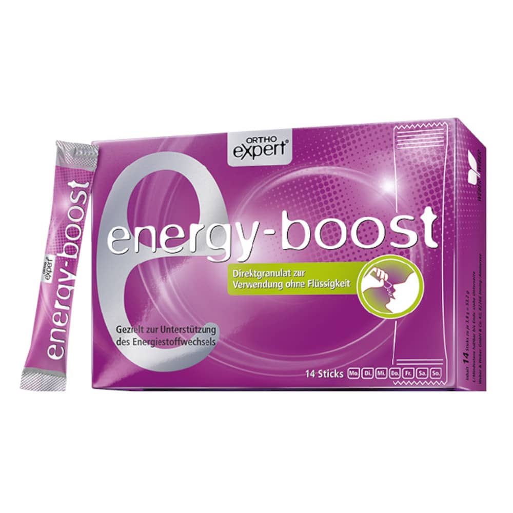 ENERGY-BOOST Orthoexpert Direktgranulat 14X3.8 g Granulat
