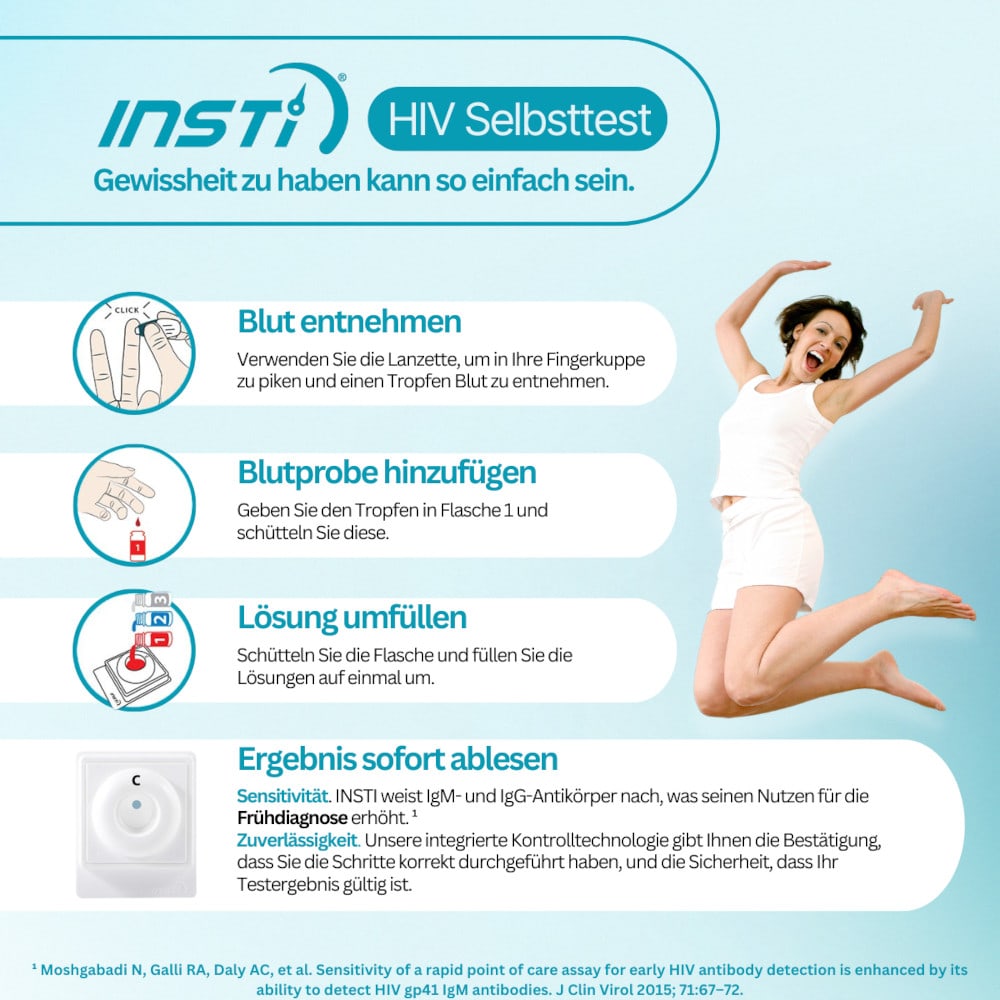 Hiv-Selbsttest Insti 1 St Test