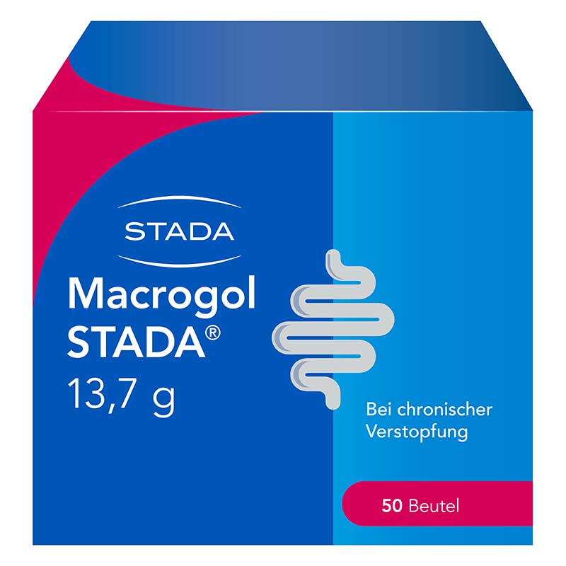 Macrogol STADA 13,7g 50 St Pulver zur Herstellung einer Lösung zum Einnehmen