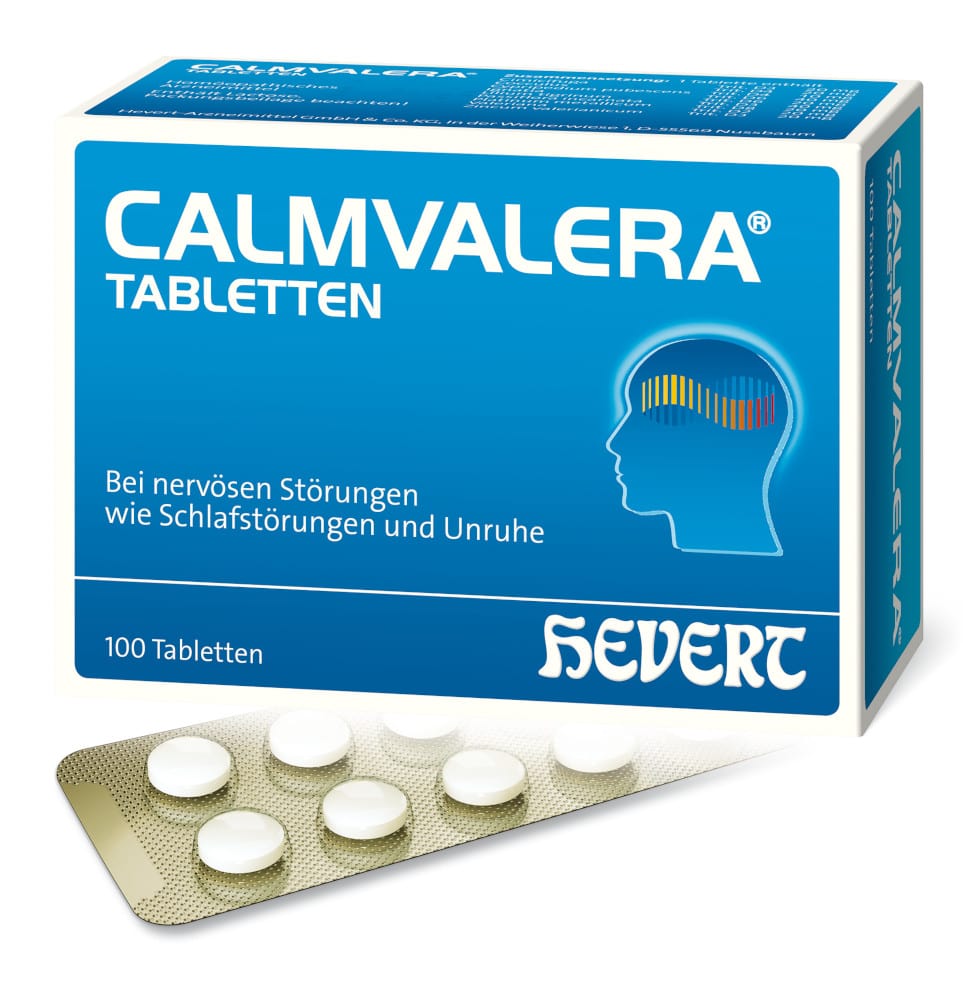 CALMVALERA TABLETTEN HEVERT  100 St Tabletten