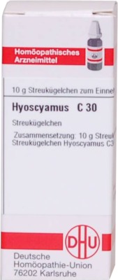 HYOSCYAMUS C 30 Globuli 10 g Globuli