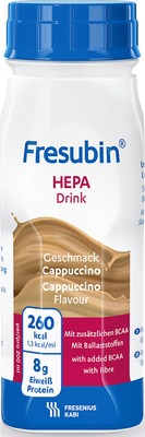 Fresubin hepa Trinknahrung Cappuccino 4X200 ml Lösung